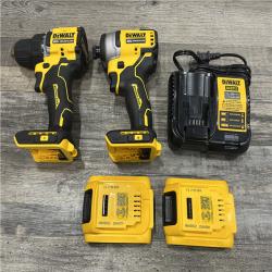 AS-IS DEWALT ATOMIC 20-Volt MAX Lithium-Ion Cordless Combo Kit