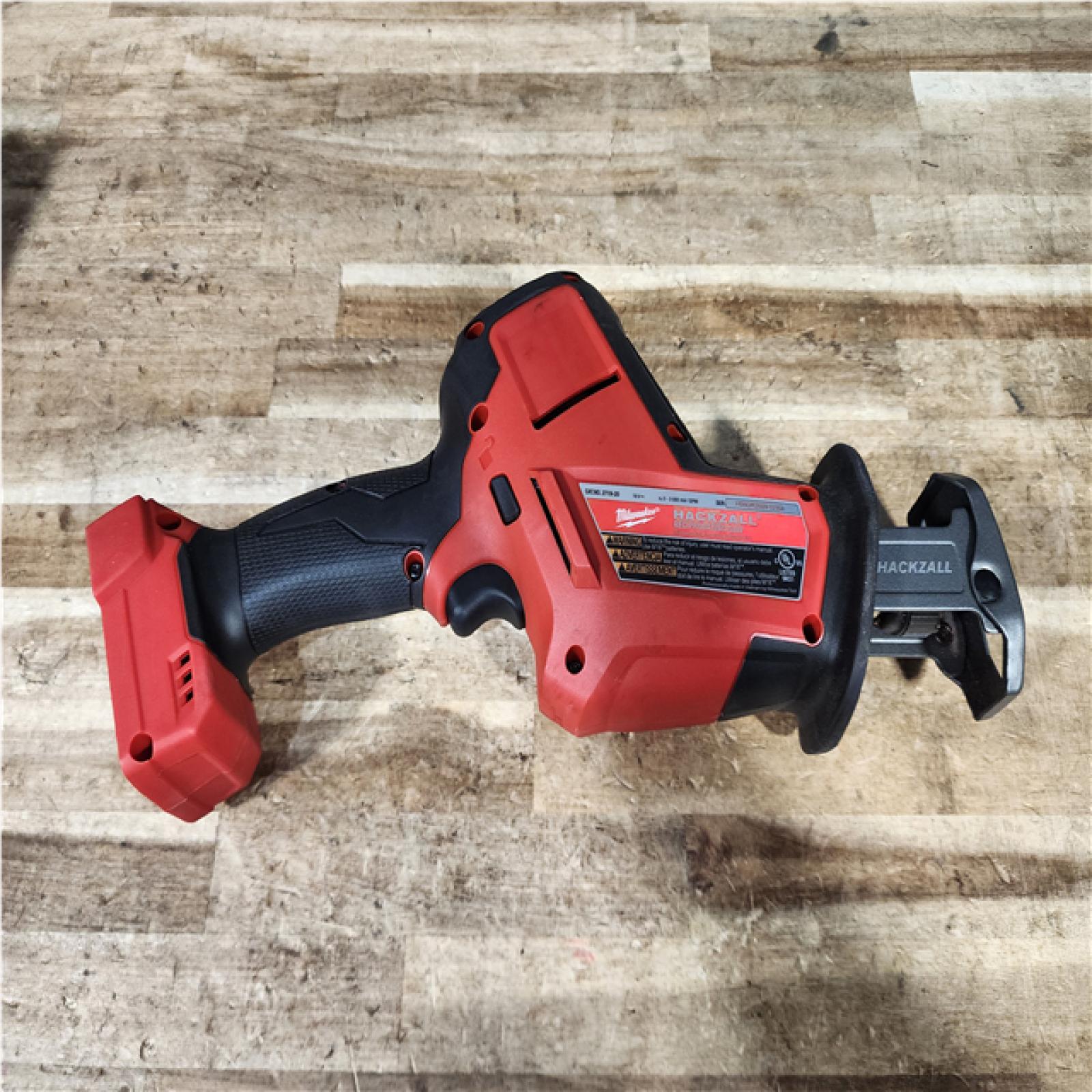 Houston Location AS-IS Milwaukee FUEL 18V Lithium-Ion Brushless Cordless HACKZALL Reciprocating Saw (Tool-Only)