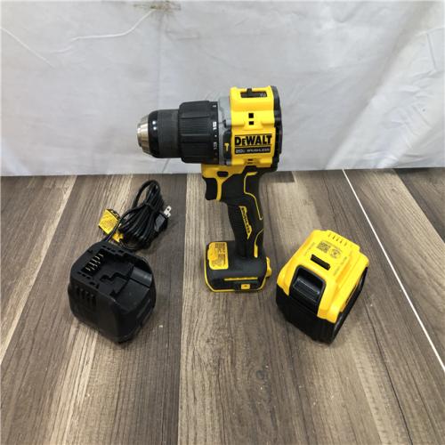 AS-IS DEWALT ATOMIC 20V Lithium-Ion Cordless 1/2 in. Hammer Drill Kit