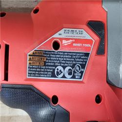 HOUSTON LOCATION - AS-IS Milwaukee M18 FUEL ONE-KEY 18-Volt Lithium-Ion Cordless Rivet Tool (Tool-Only)