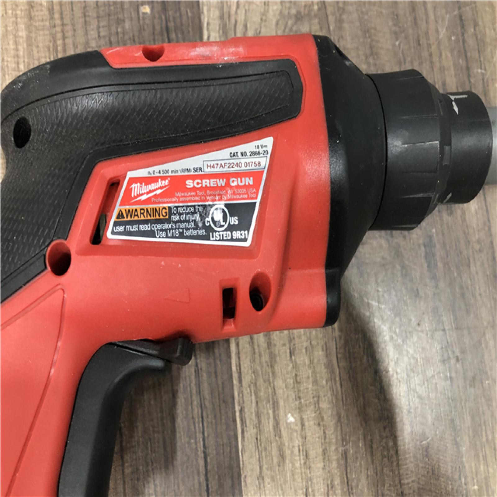 AS-IS Milwaukee FUEL 18V Lithium-Ion Brushless Cordless Drywall Screw Gun (Tool-Only)