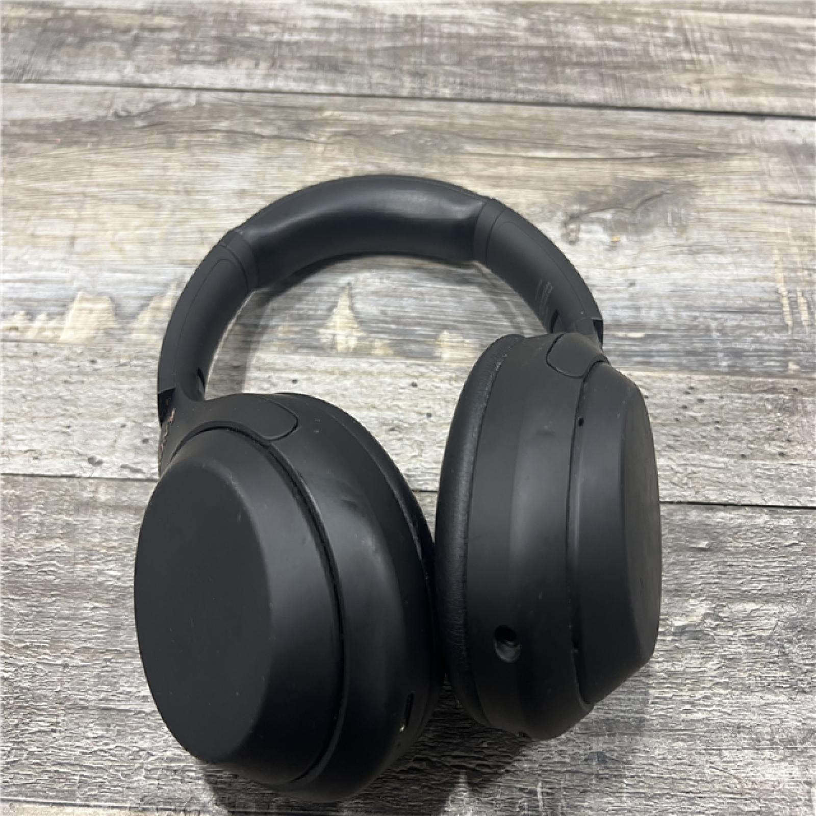 AS-IS Sony WH-1000XM4 Noise Canceling Overhead Bluetooth Wireless Headphones- BLACK