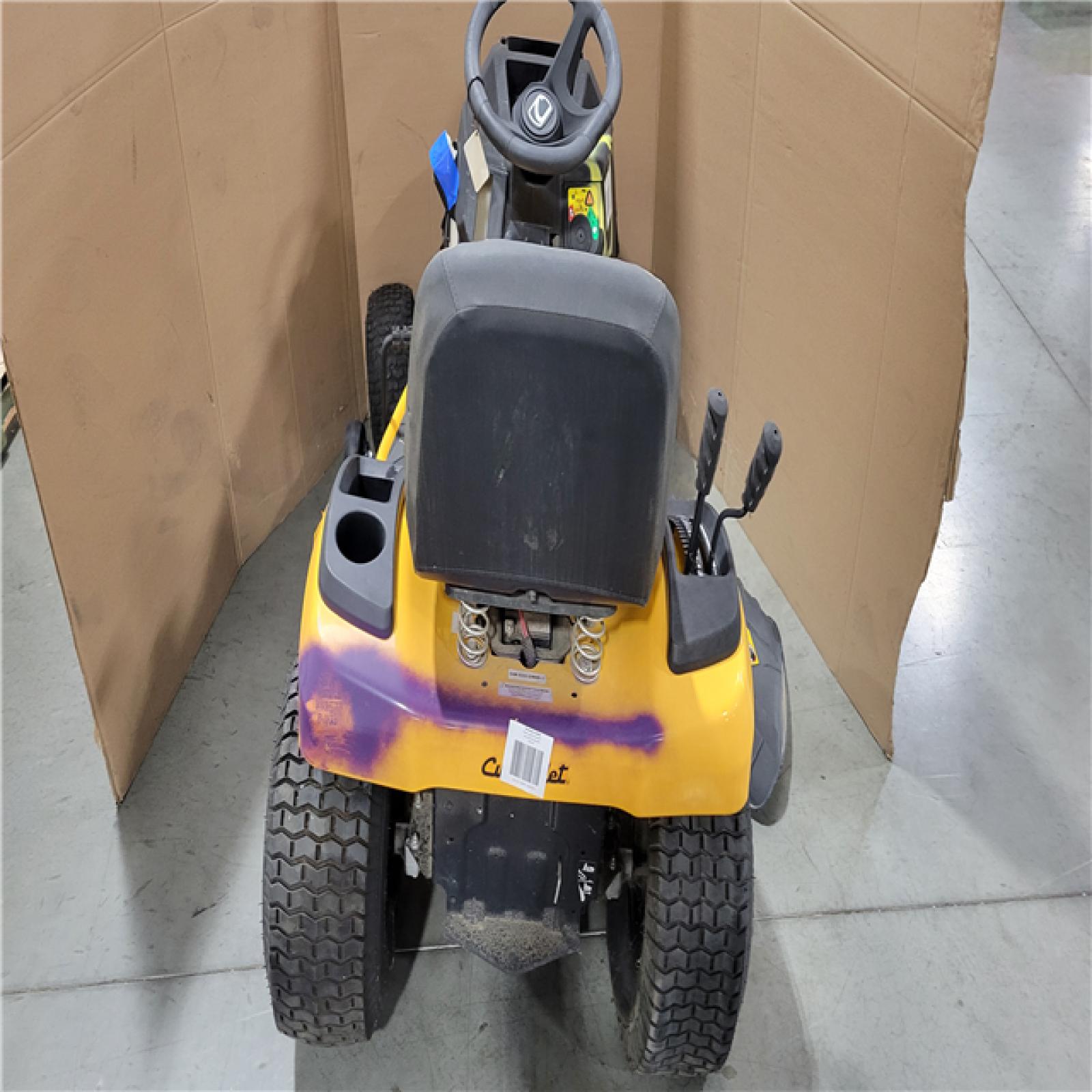 CALIFORNIA AS-IS CUB CADET RIDING MOWER