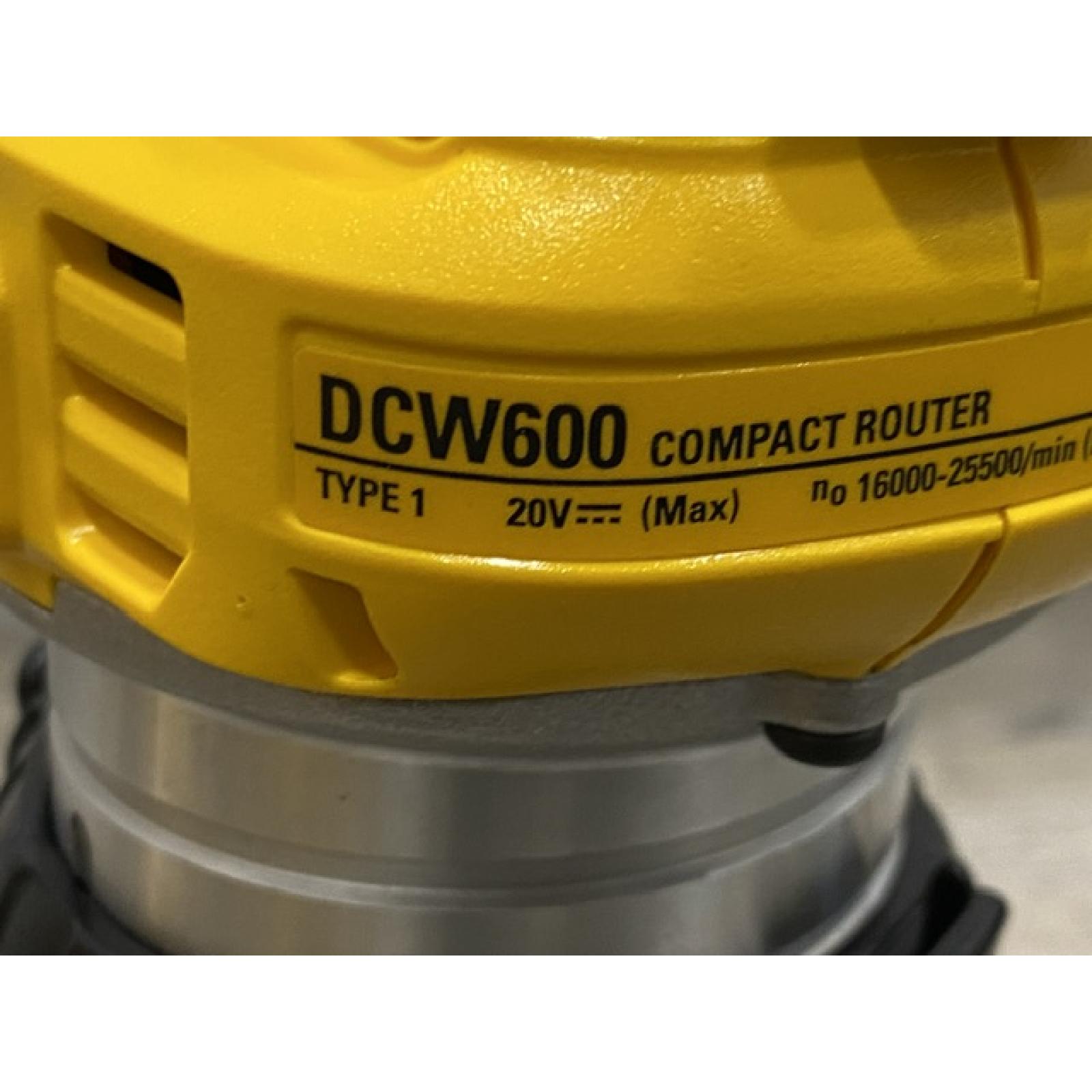 AS-IS DEWALT 20V MAX XR Cordless Brushless Fixed Base Compact Router (Tool Only)