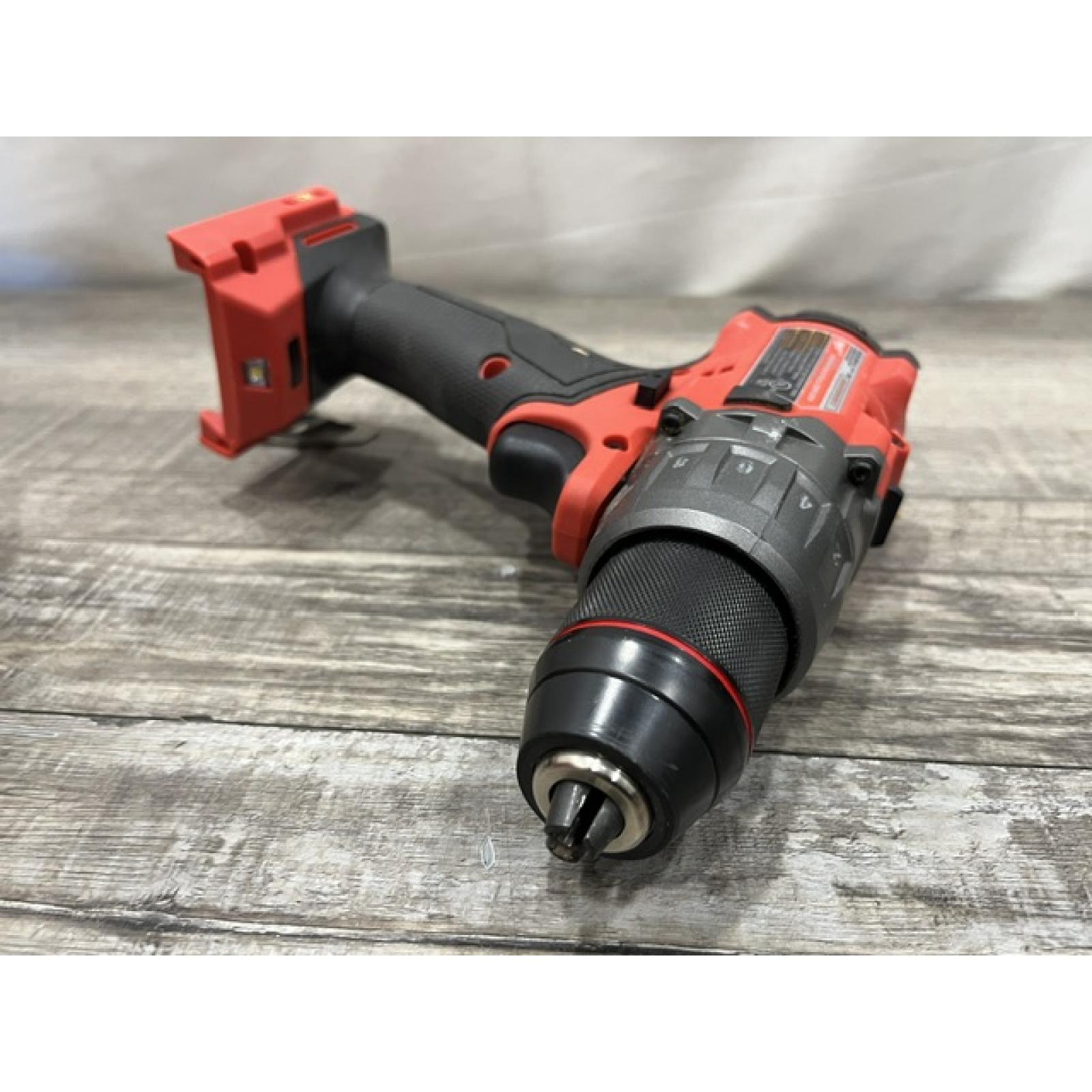 AS-IS Milwaukee FUEL 18V Lithium-Ion Brushless Cordless 1/2 in. Hammer Drill/Driver (Tool-Only)