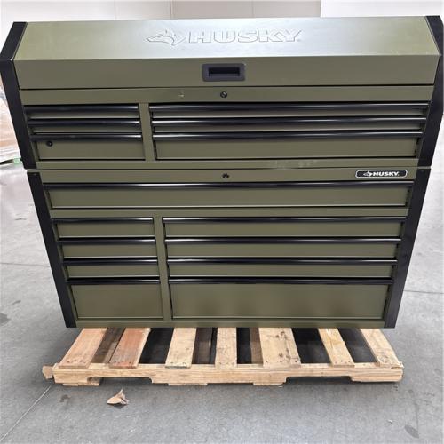 California AS-IS HUSKY 15-Drawer Mobile Tool Chest & Cabinet