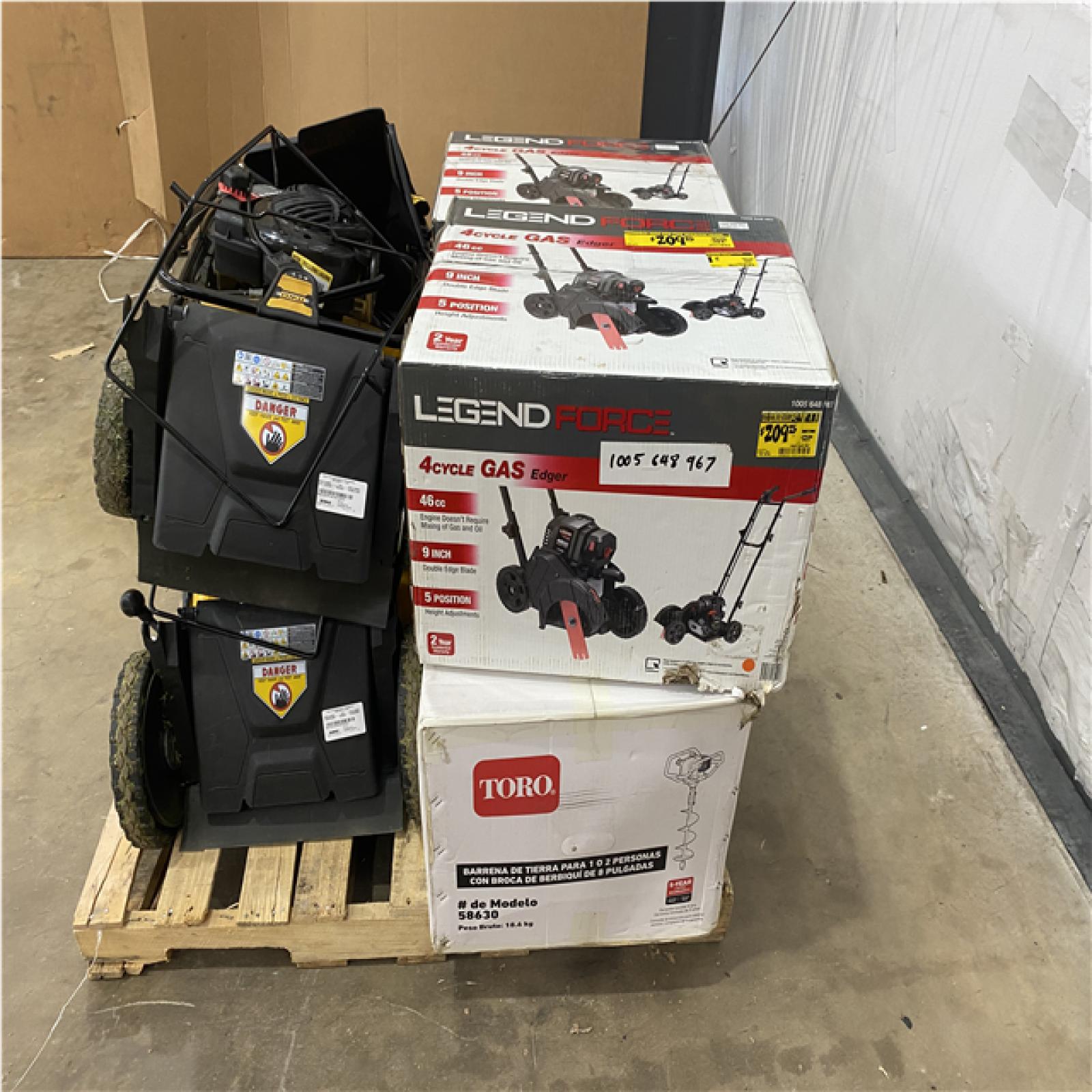 Houston Location - AS-IS Outdoor Power Equipment