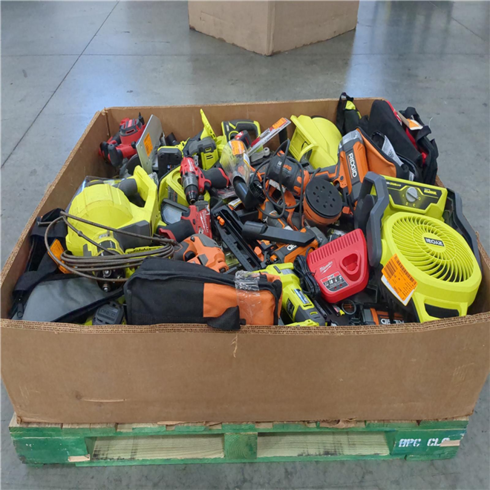 CALIFORNIA AS-IS TOOL PALLET