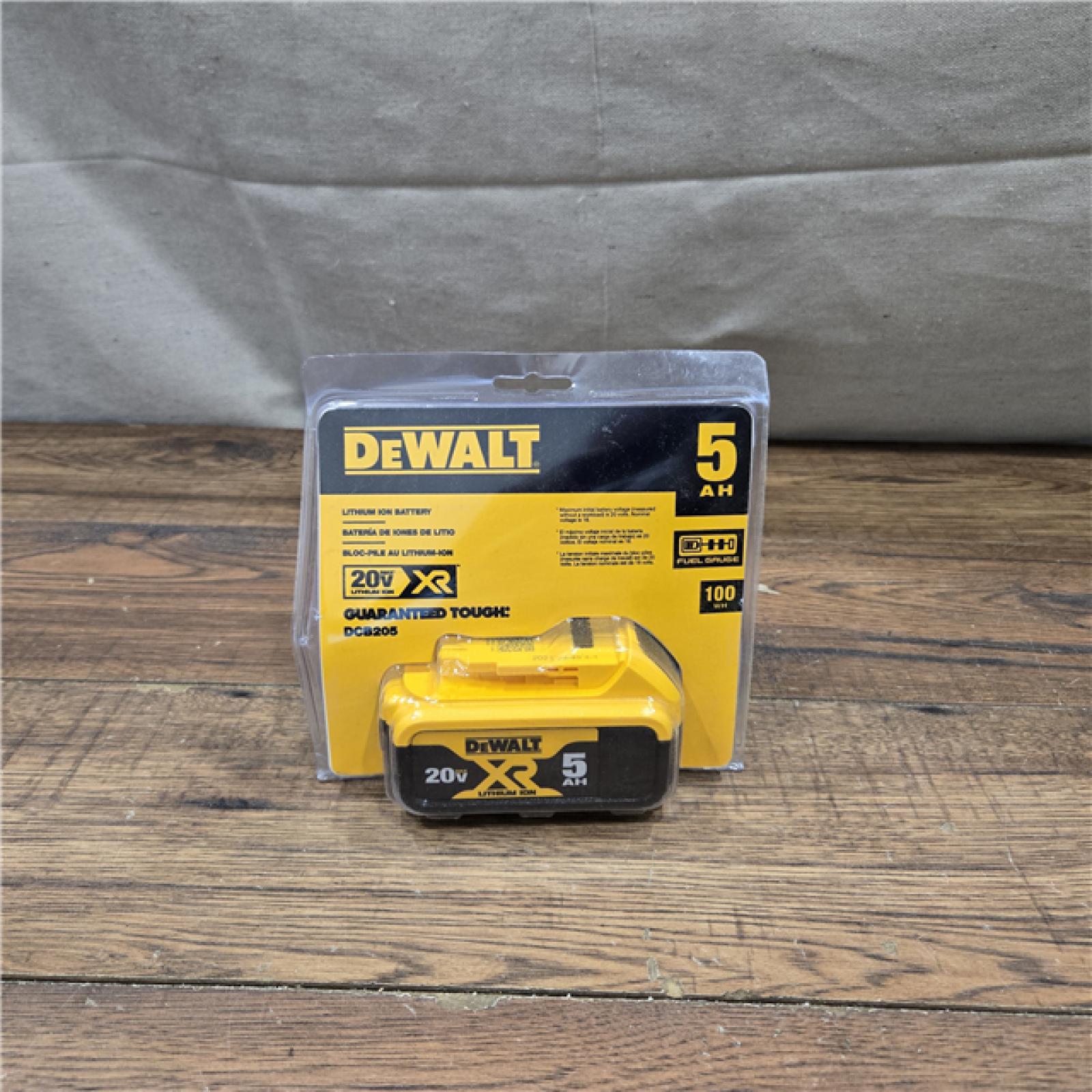 AS-IS Dewalt 20-Volt MAX XR Lithium-Ion Premium Battery Pack 5.0Ah