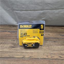 AS-IS Dewalt 20-Volt MAX XR Lithium-Ion Premium Battery Pack 5.0Ah