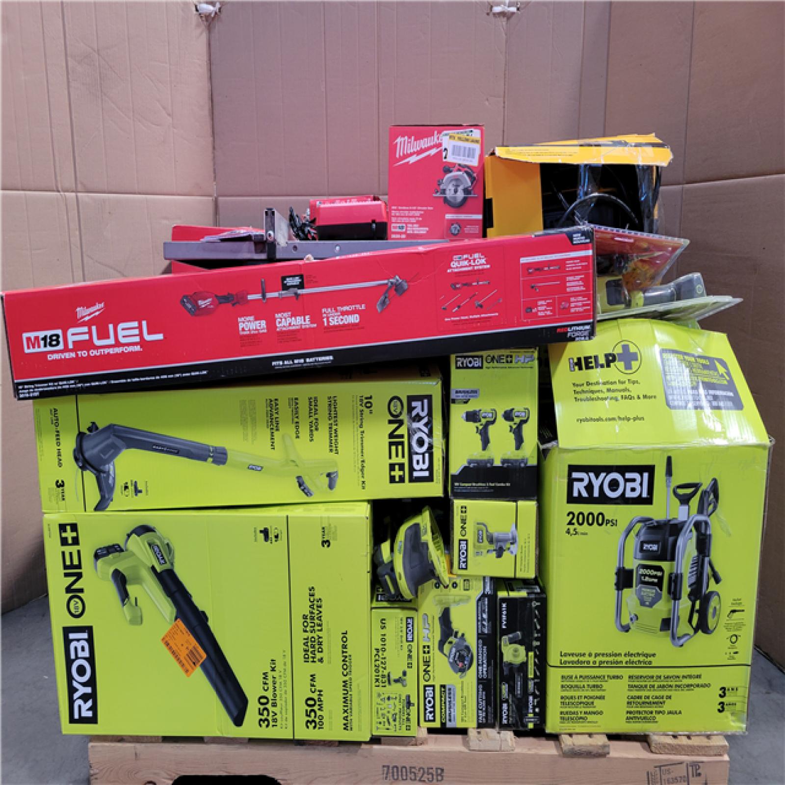 CALIFORNIA AS-IS TOOL PALLET