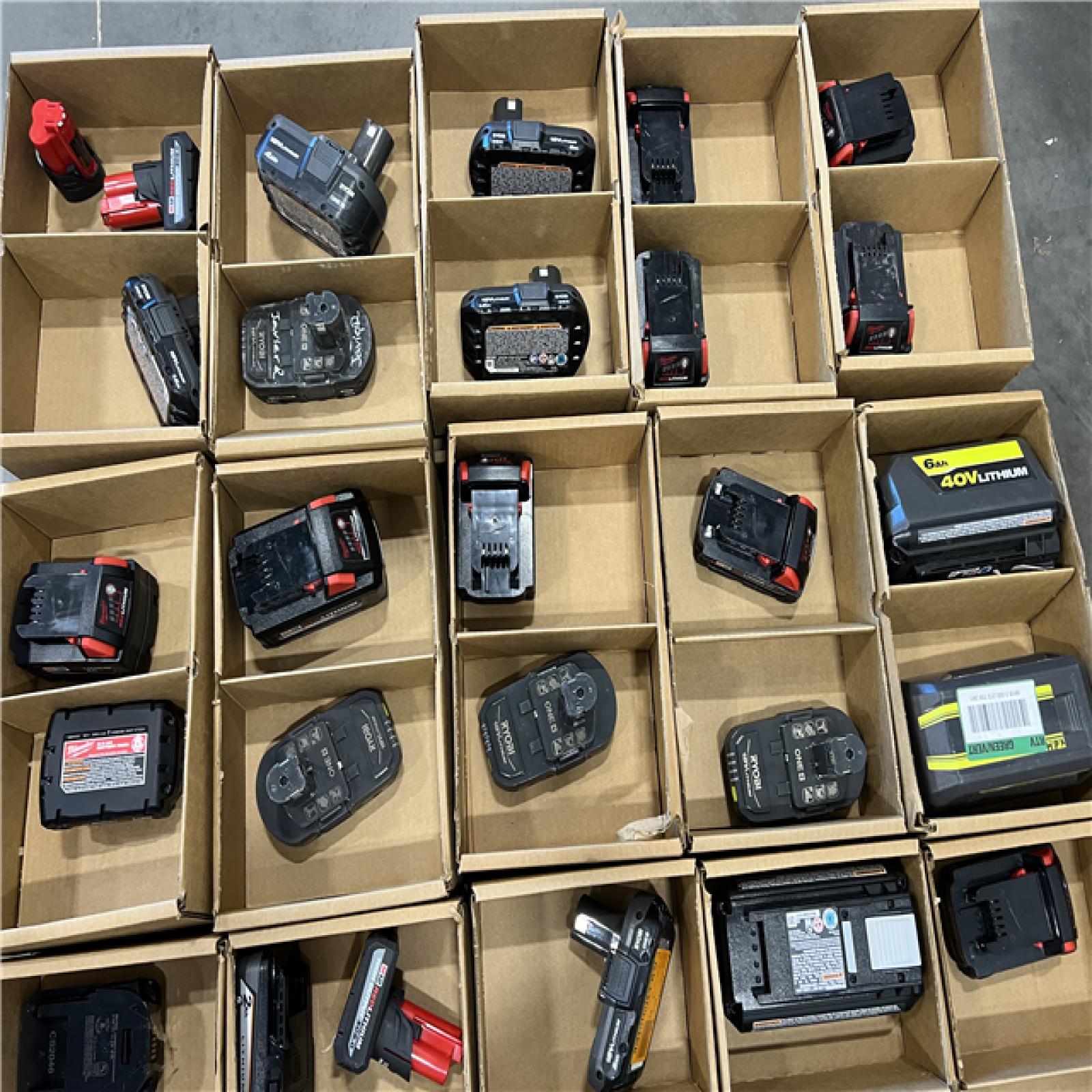 DALLAS LOCATION-  AS-IS BATTERY PALLET