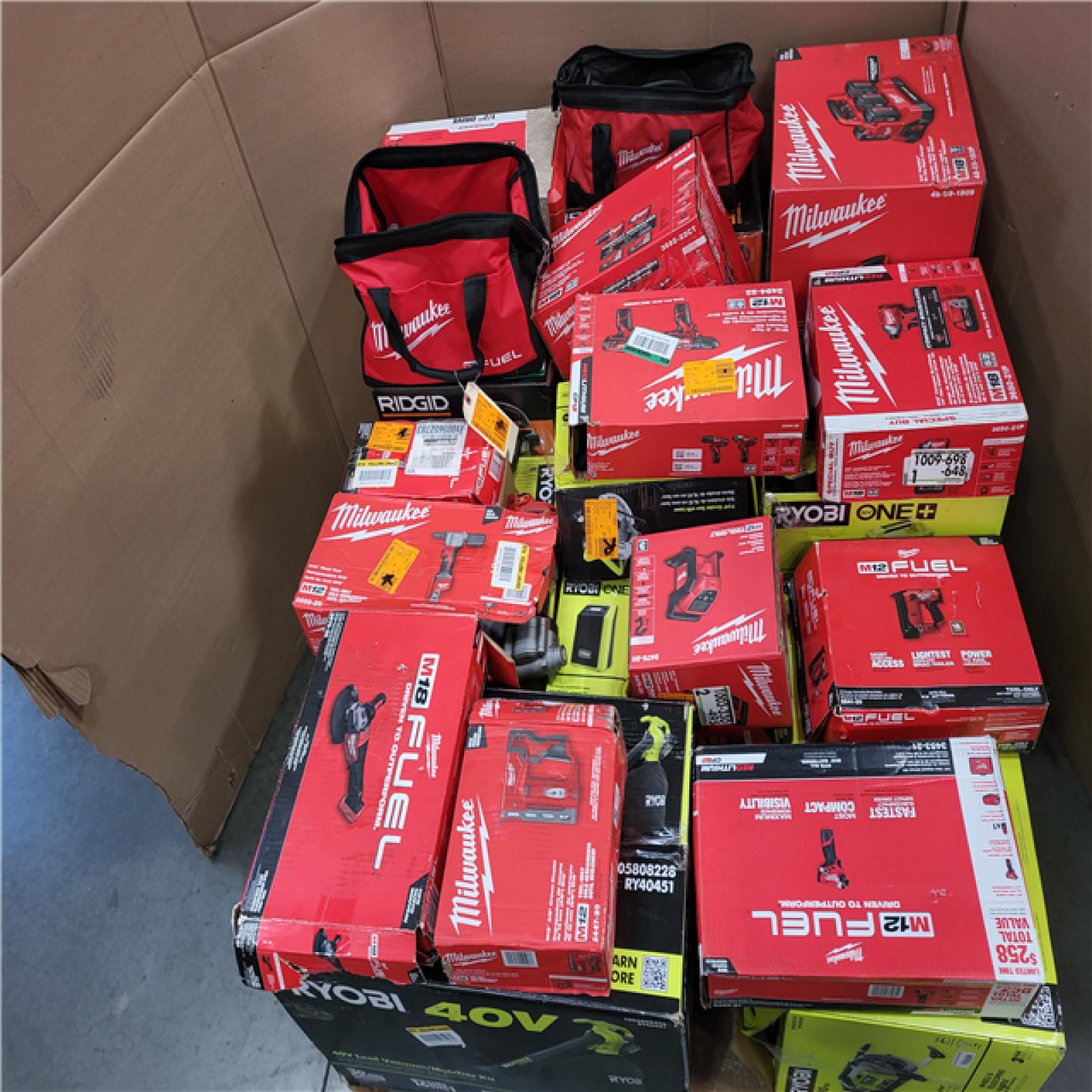 CALIFORNIA AS-IS TOOL PALLET