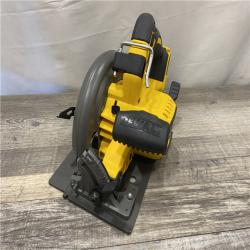 AS-IS DEWALT FLEXVOLT 60V MAX Cordless Brushless 7-1/4 in. Circular Saw with Brake (Tool Only)