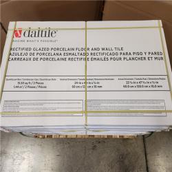 Phoenix Location NEW Daltile Wenrose Calacatta Topaz 24 in. x 48 in. Polished Porcelain Marble Look Floor and Wall Tile (496 sq. ft./32 case)