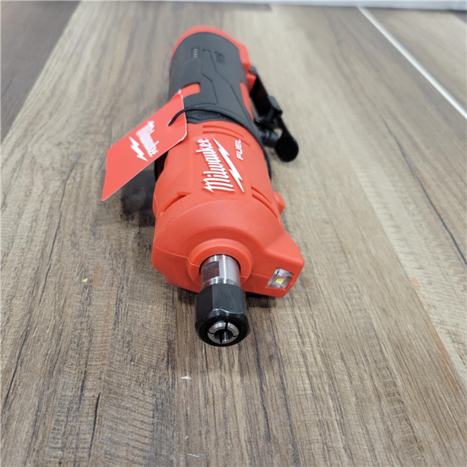 AS-IS Milwaukee M12 FUEL Brushless Cordless Straight Die Grinder (Tool-Only)