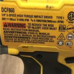 AS-IS DEWALT 20V XR Lithium-Ion Cordless 2-Tool Combo Kit