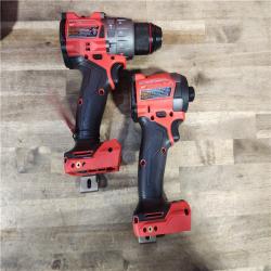 HOUSTON LOCATION - AS-IS (APPEARS LIKE NEW) MILWAUKEE M18 FUEL 18V Lithium-Ion Brushless Cordless Hammer Drill and Impact Driver Combo Kit (2-Tool) with 2 Batteries