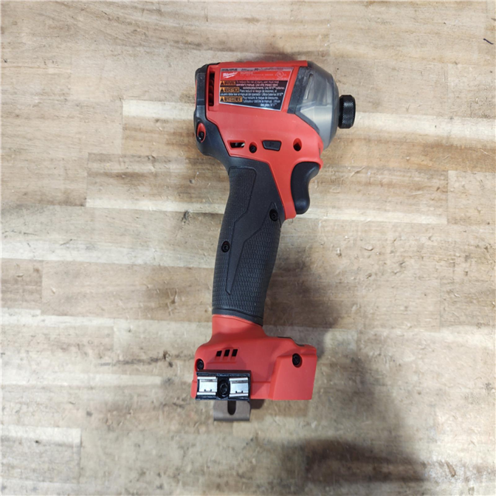 HOUSTON LOCATION - AS - IS Milwaukee  FUEL SURGE 18V Lithium-Ion Brushless Cordless 1/4 in. Hex Impact Driver (Tool-Only)