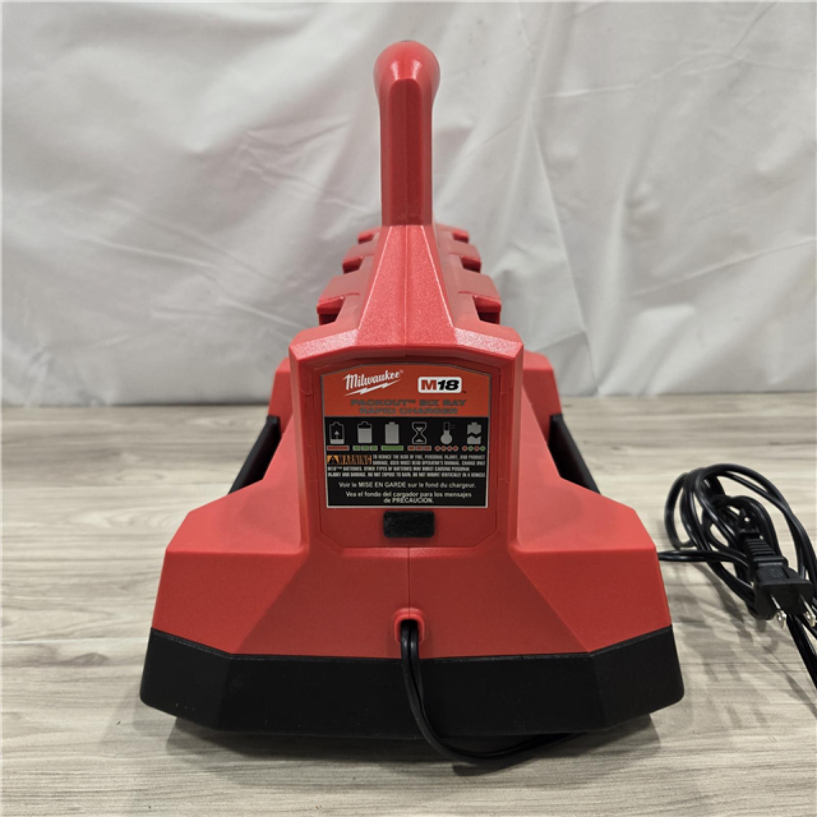 AS-IS Milwaukee M18 Packout Six Bay Rapid Charger (Tool-Only)