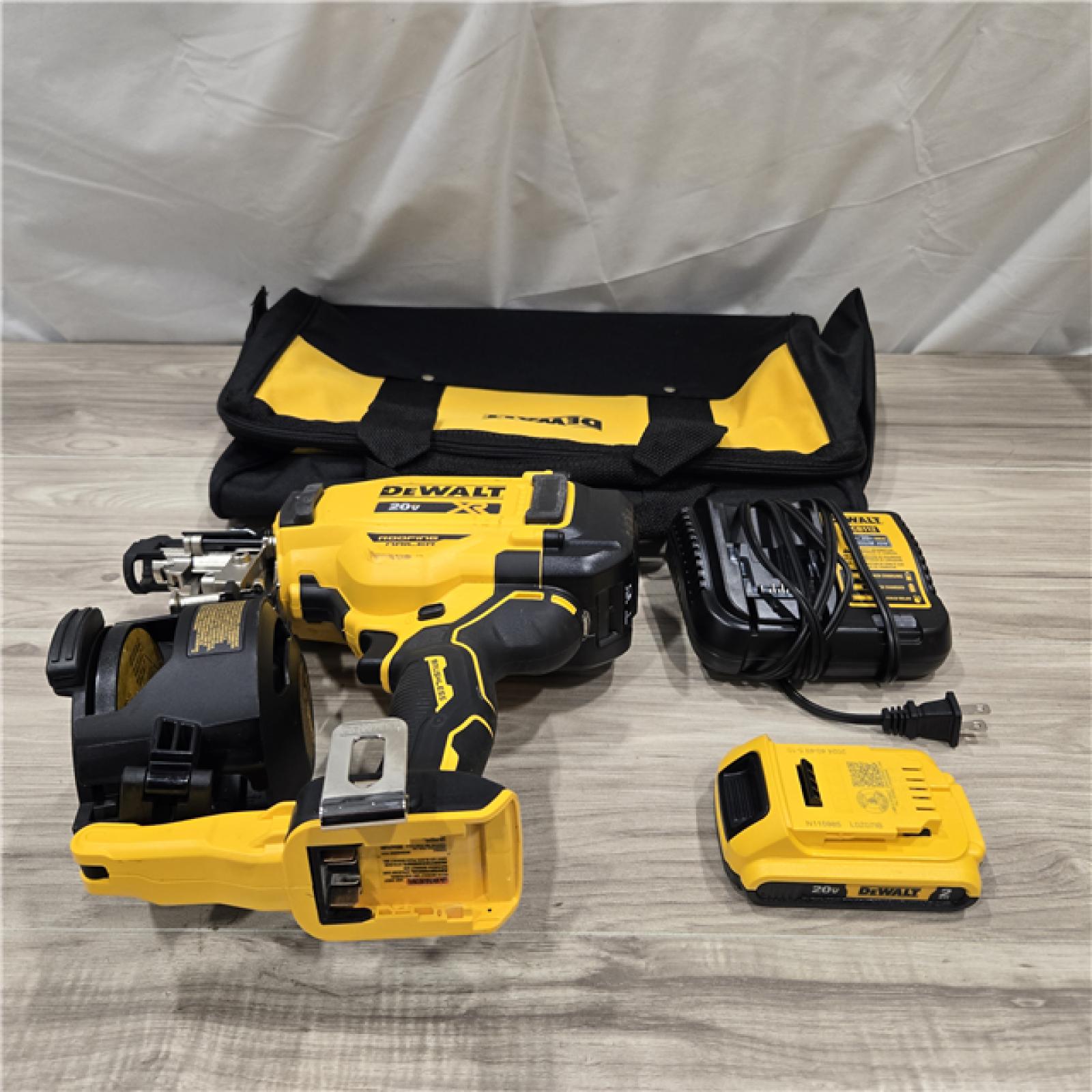 AS-IS DEWALT Roofing Nailer Cordless Kit