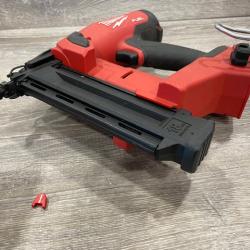 AS-IS Milwaukee FUEL 18-Volt Lithium-Ion Brushless Cordless Gen II 18-Gauge Brad Nailer (Tool-Only)