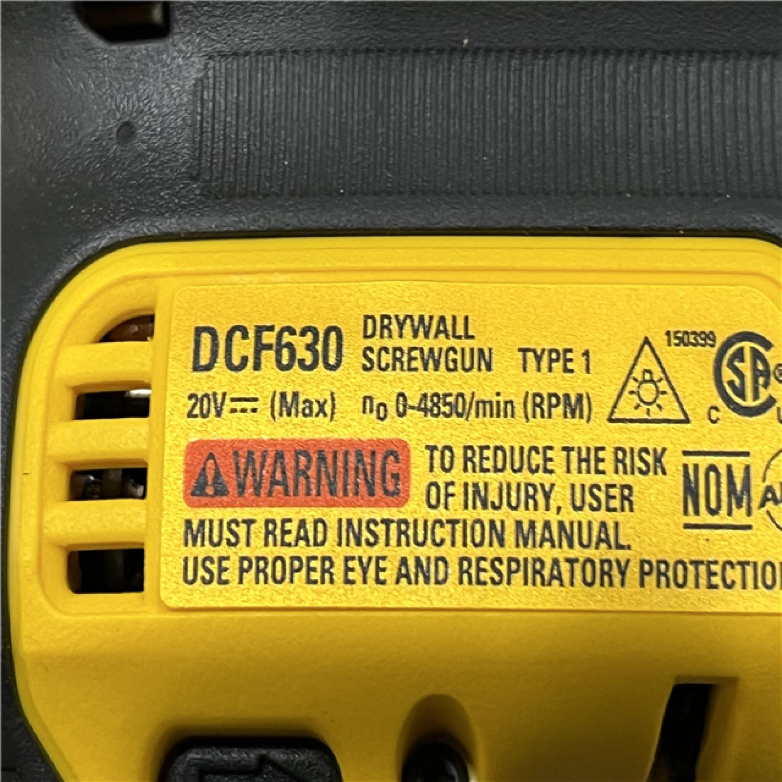 AS-IS DEWALT XR 20V MAX Lithium-Ion Cordless Brushless Screw Gun (Tool Only)