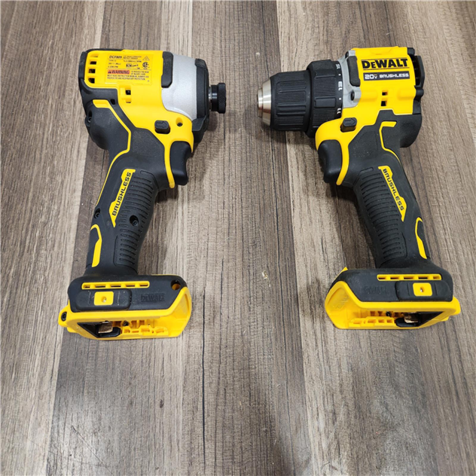 AS-IS DEWALT 20-Volt MAX Lithium-Ion Cordless 7-Tool Combo Kit with 2.0 Ah Battery, 5.0 Ah Battery and Charger