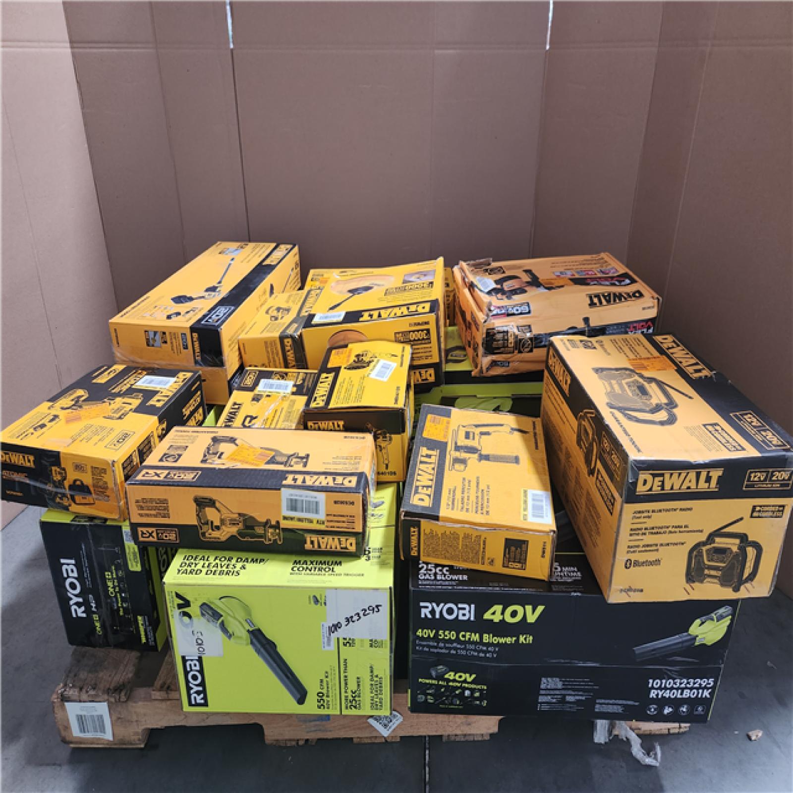 CALIFORNIA AS-IS TOOL PALLET