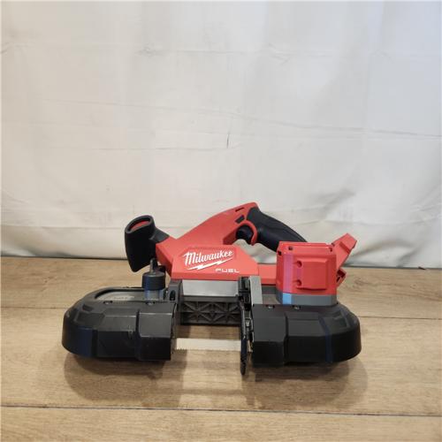 AS-IS- Milwaukee FUEL 18V Lithium-Ion Brushless Cordless Compact Bandsaw (Tool-Only)