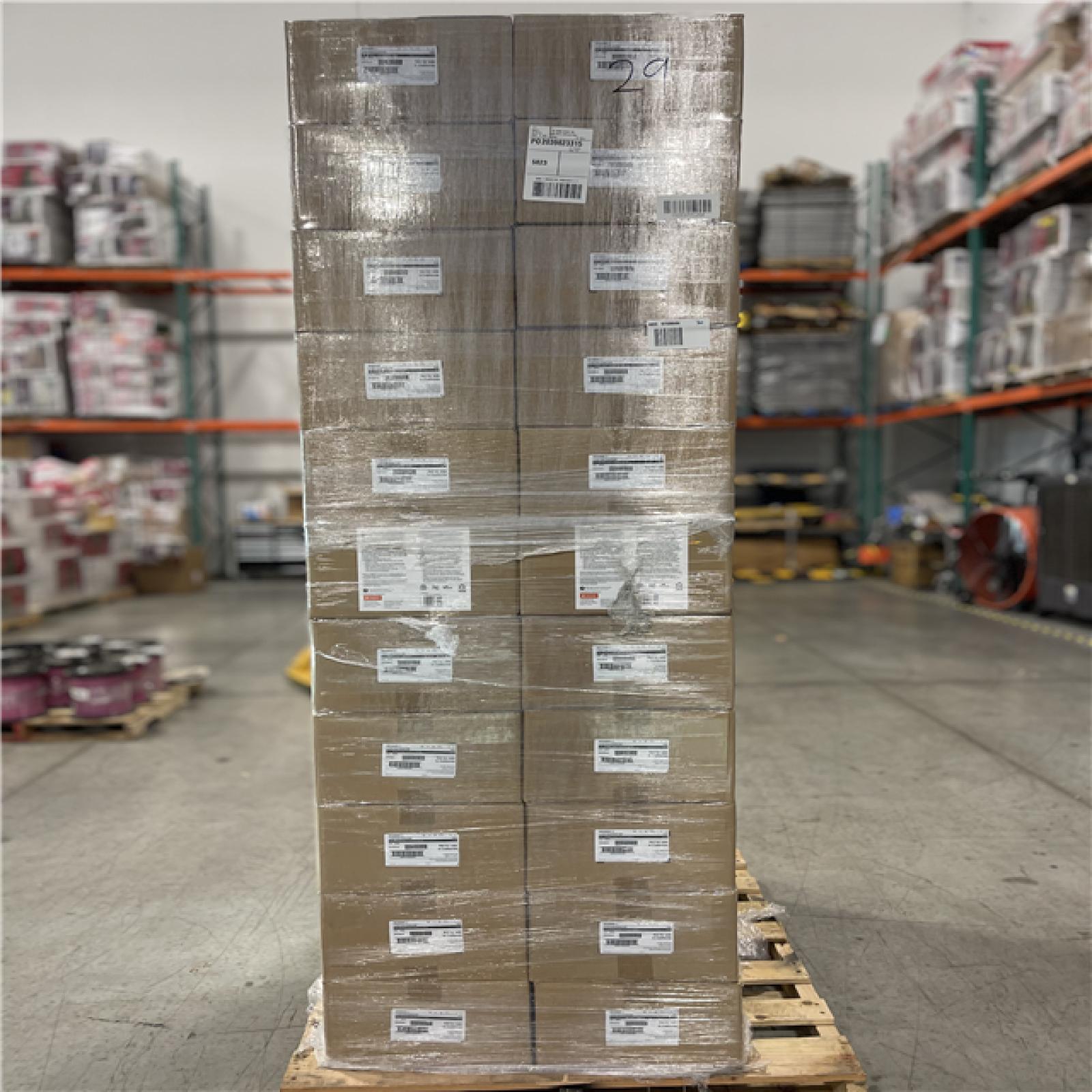 DALLAS LOCATION - LEDVANCE Integrated LED 6 in. Retro Fit 3000K 675 Lumen Dimmable Recessed Light White  Wet Rated (12-Pack) PALLET-(72 CASES)