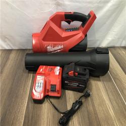 AS-IS Milwaukee FUEL 120 MPH 500 CFM 18V Brushless Cordless Battery Powered Leaf Blower Kit