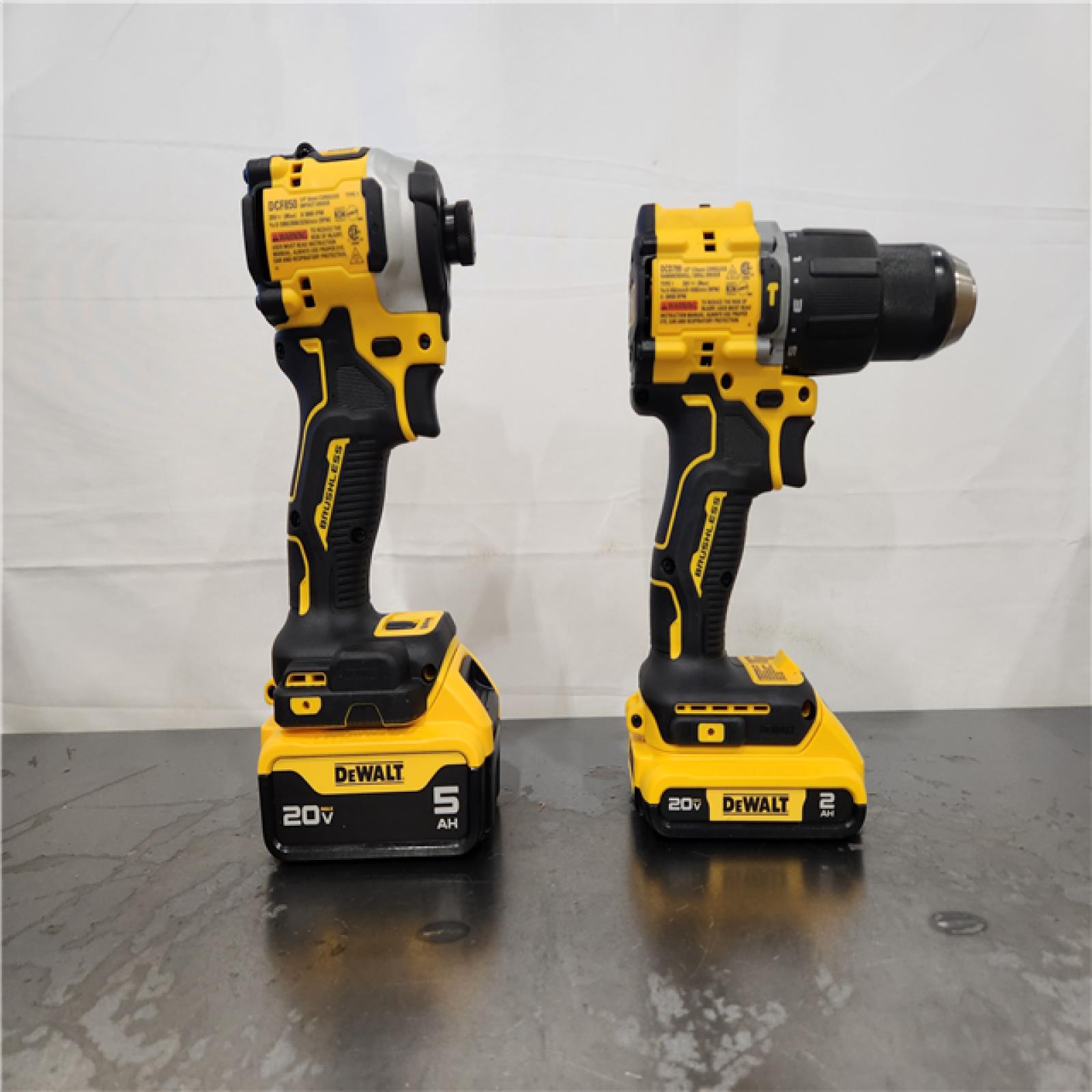 AS-IS- DeWalt 2-Tool Combo Kit W/ (2) BATTERY & CHARGER