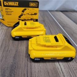 AS-IS DeWalt DCB230-2 20V Max 3.0Ah Compact Battery 2-Pack