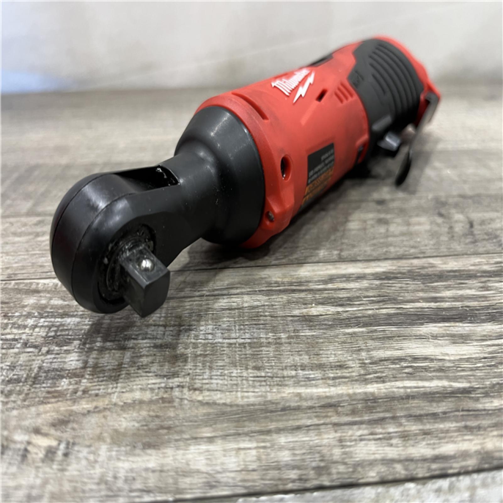 AS-IS Milwaukee 12V Lithium-Ion Cordless 3/8 in. Ratchet (Tool-Only)