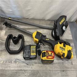 AS-IS DEWALT FLEXVOLT 60V MAX 7.5 in. Cordless Battery Powered Attachment Capable Edger Kit
