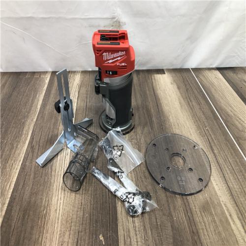 AS-IS Milwaukee FUEL 18V Lithium-Ion Brushless Cordless Compact Router (Tool-Only)