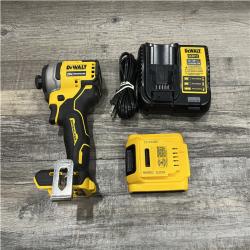 AS-IS DEWALT Atomic 20V Max Lithium-Ion Brushless Cordless Compact 1/4 in. Impact Driver Kit
