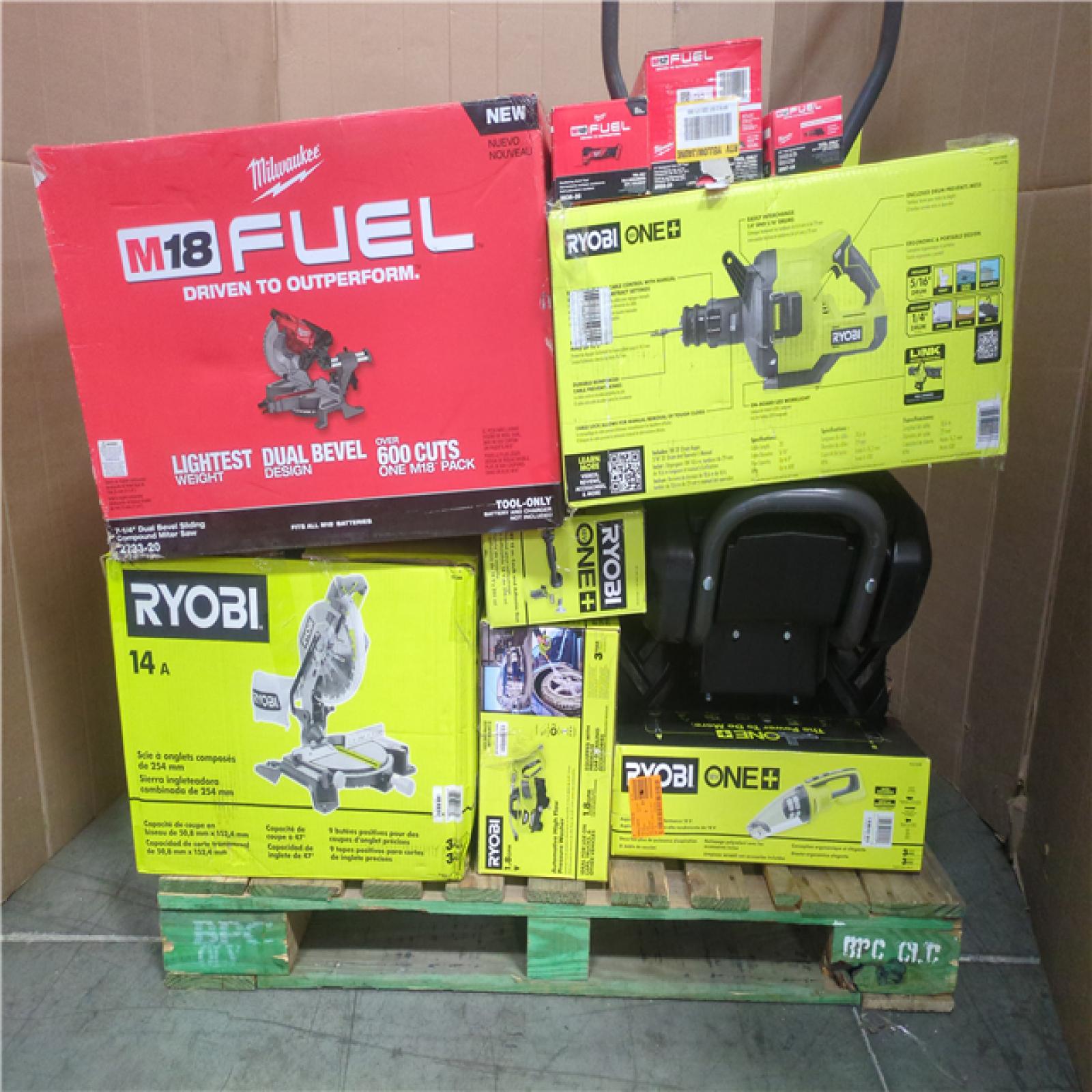 CALIFORNIA AS-IS TOOL PALLET