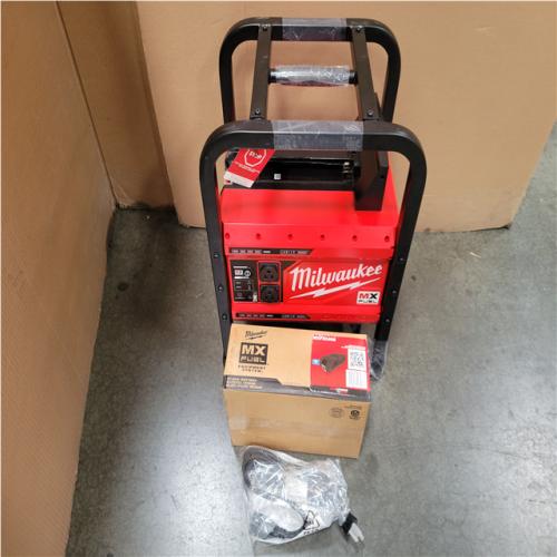 CALIFORNIA AS-IS MILWAUKEE MX FUEL POWER SUPPLY WITH BATTERY