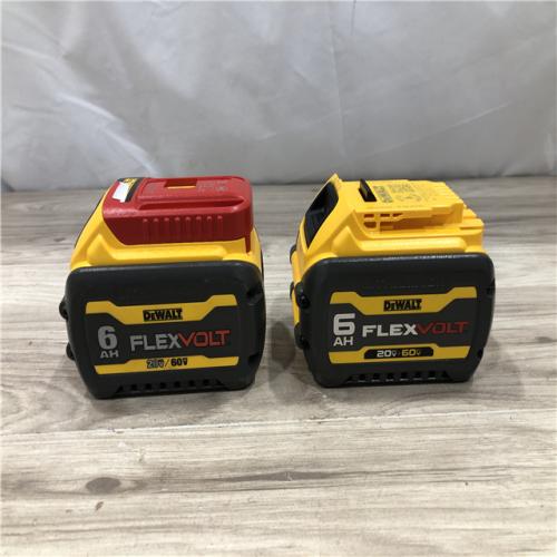 AS-IS DEWALT FLEXVOLT 20-Volt/60-Volt MAX Lithium-Ion 6.0Ah Battery Pack (2-Pack)