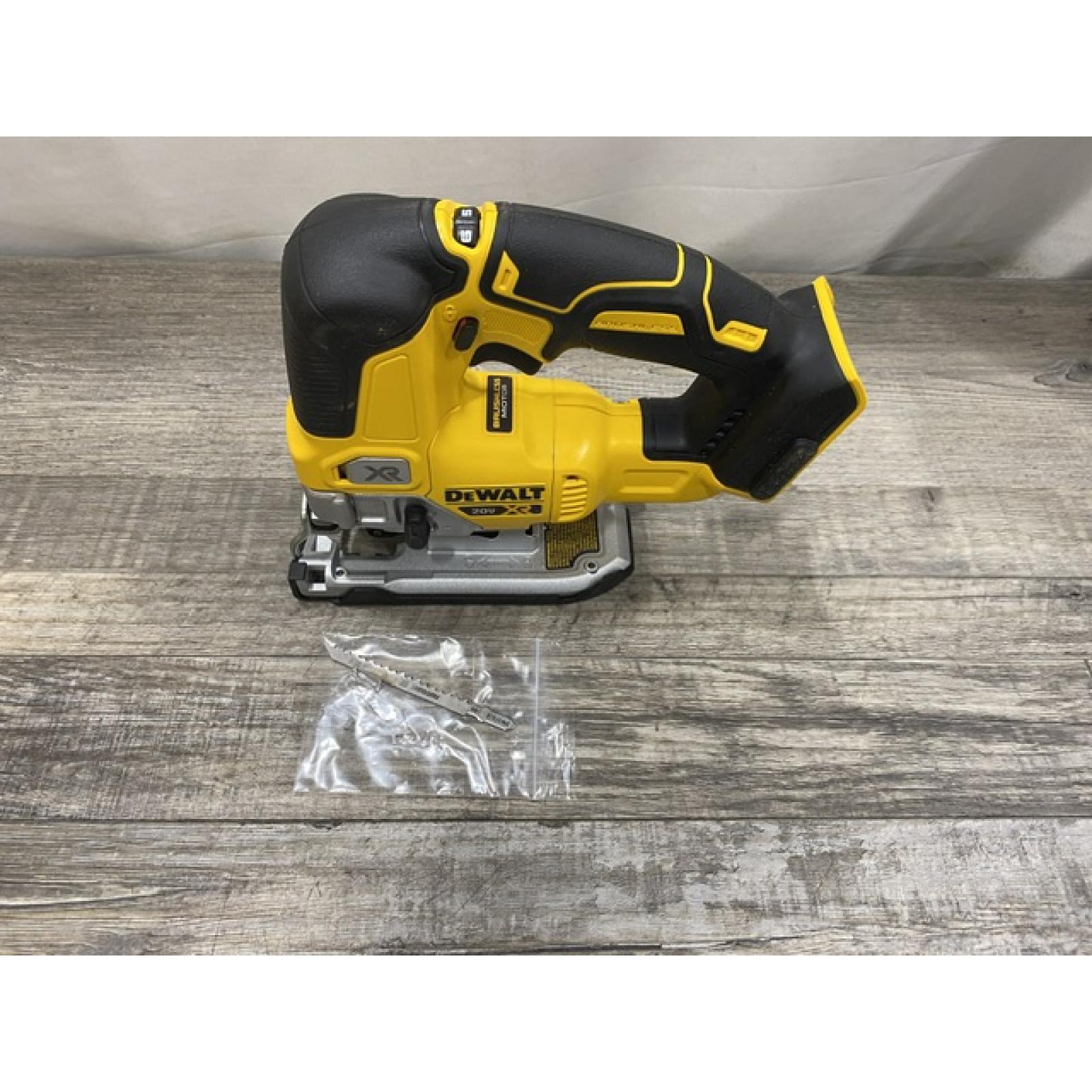 AS-IS DEWALT 20V MAX XR Cordless Brushless Jigsaw (Tool Only)