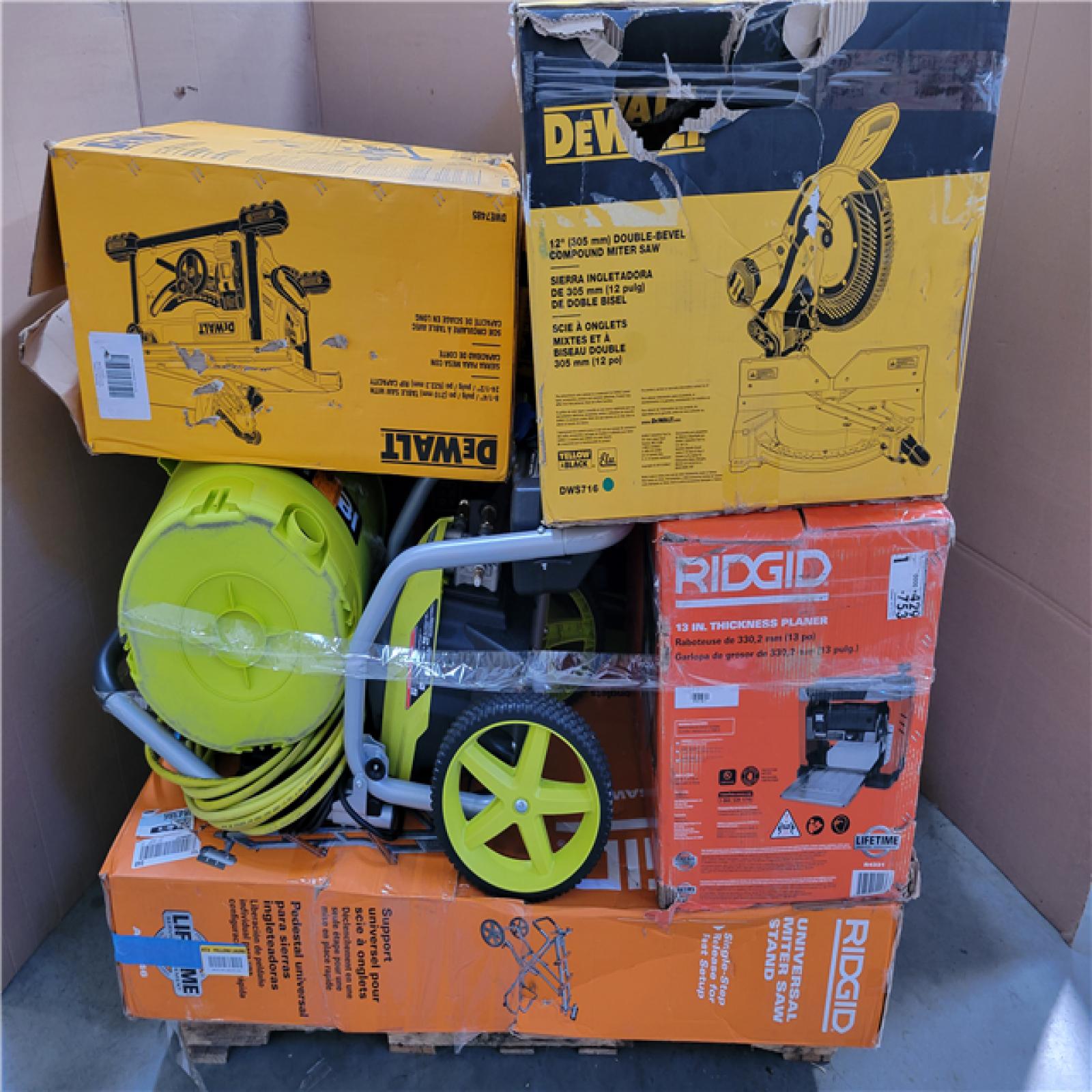 CALIFORNIA AS-IS TOOL PALLET