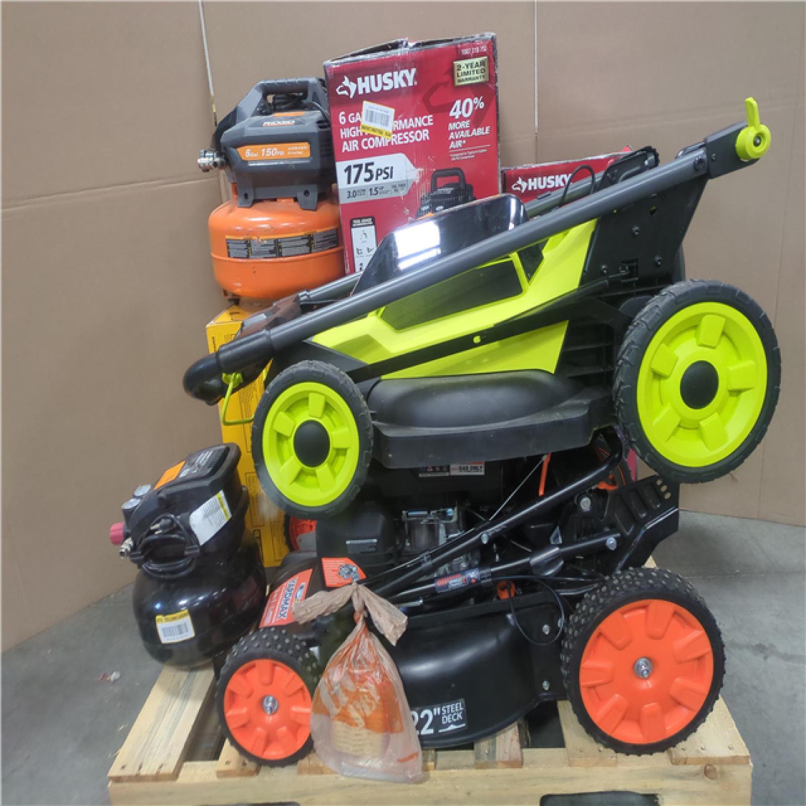 CALIFORNIA AS-IS OUTDOOR POWER EQUIPMENT