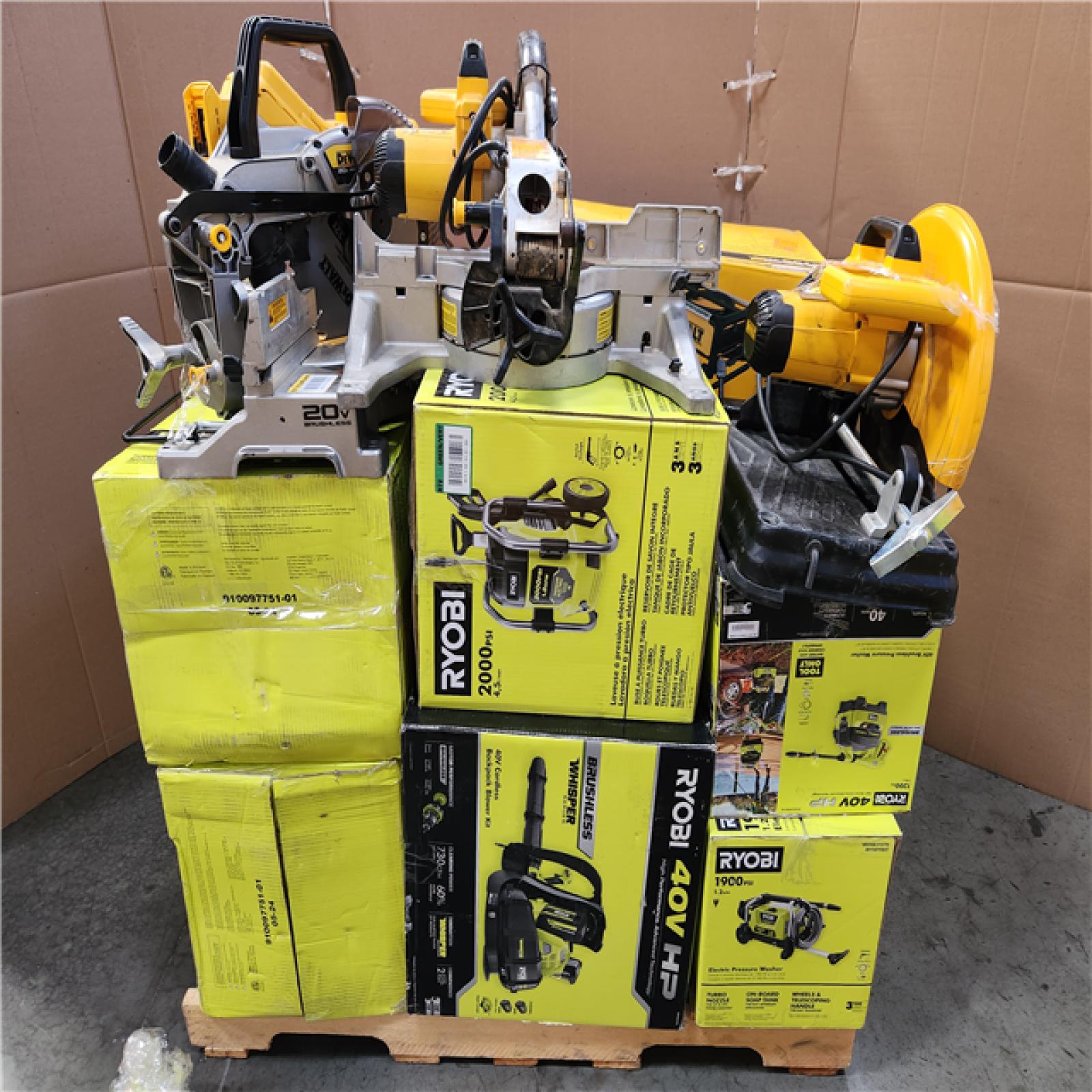 CALIFORNIA AS-IS TOOL PALLET