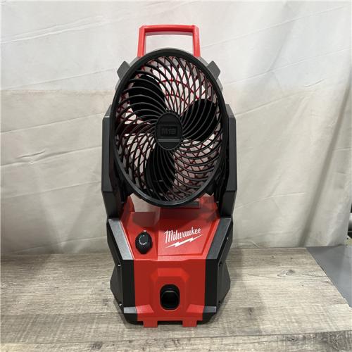 AS-IS Milwaukee 18-Volt Lithium-Ion Brushless Cordless PACKOUT Jobsite Fan (Tool-Only)
