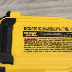 AS-IS DEWALT 20-Volt 21° Cordless Framing Nailer (Tool-Only)