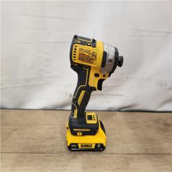 AS-IS- DEWALT ATOMIC 20V MAX* Brushless Cordless Compact 1/4 in. Impact Driver Kit