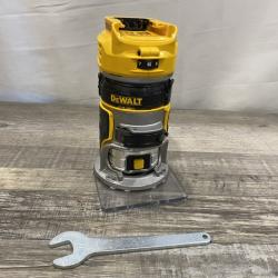AS-IS DEWALT 20V MAX XR Cordless Brushless Fixed Base Compact Router (Tool Only)