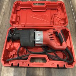 AS-IS Milwaukee 6538-21 15.0 Amp Super Sawzall Reciprocating Saw with Carrying Case